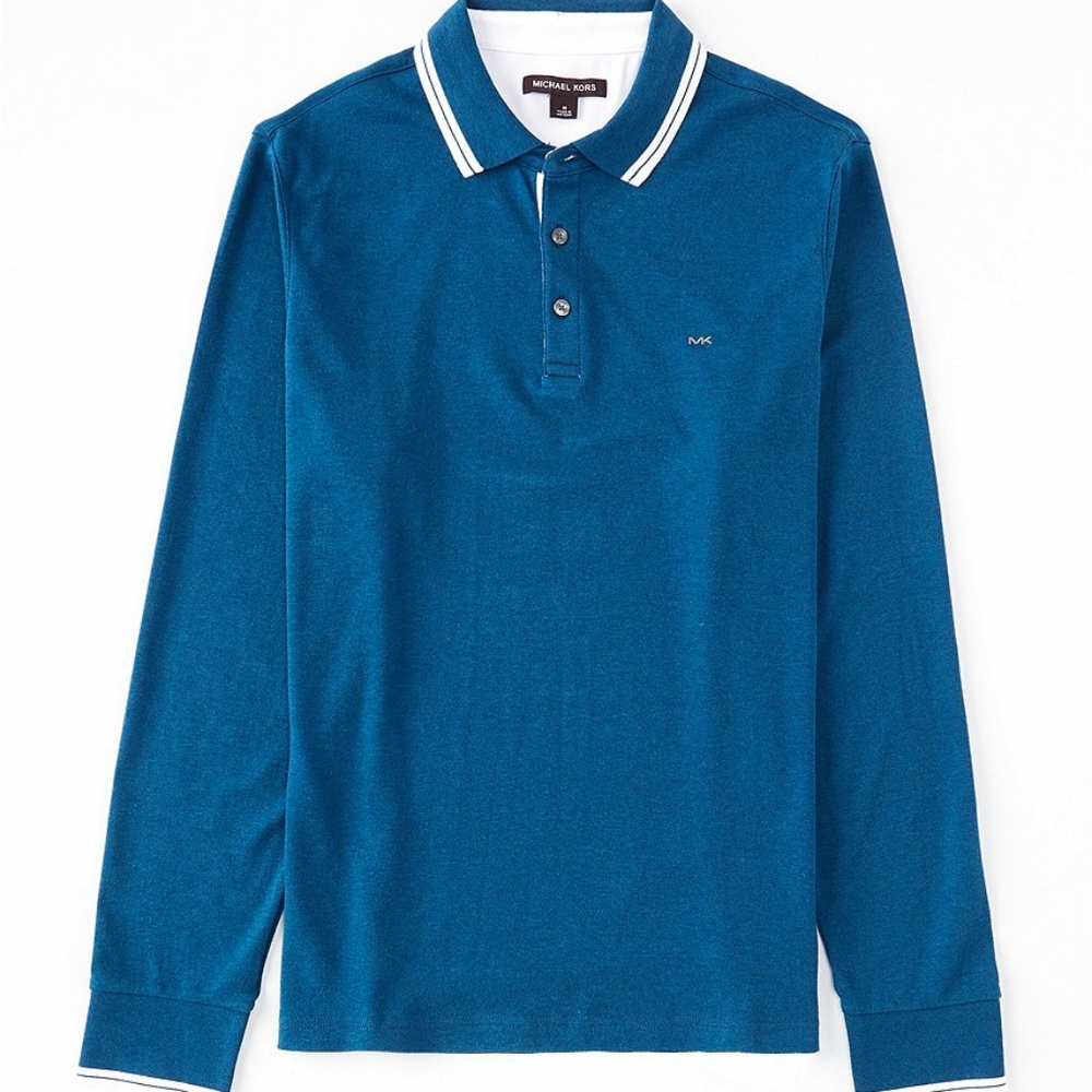 Michael Kors long sleeve Polo shirt
